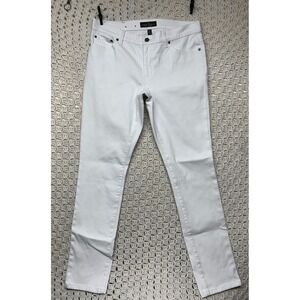 Lauren Ralph Lauren White Straight Leg Jeans